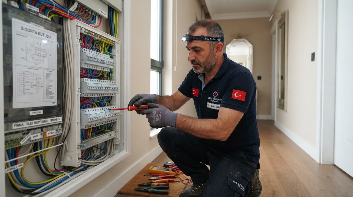 Certified electrician Istanbul