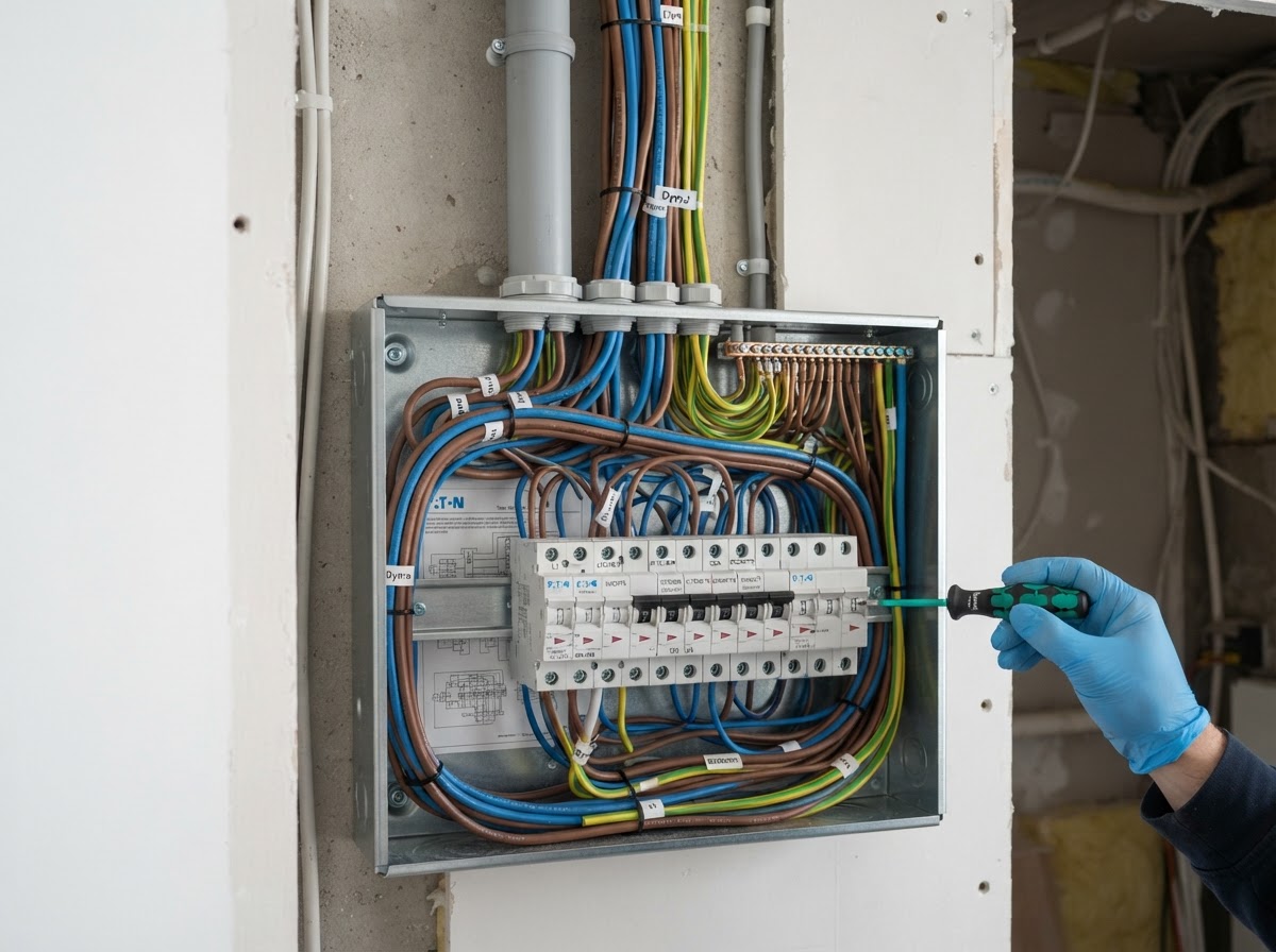 Electrical wiring installation Istanbul